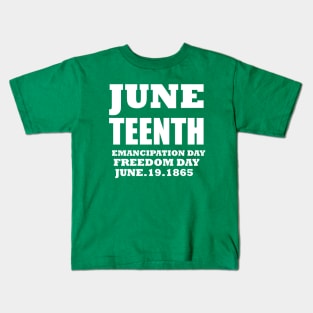 Juneteenth Design Kids T-Shirt